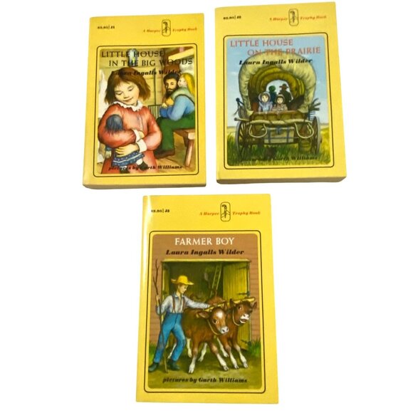Laura Ingalls Wilder Little House Books Box Set Yellow Paperback Middle Grade - Picture 6 of 14
